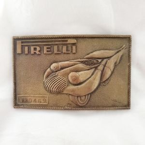 Pirelli Salvador Dali Belt Buckle
